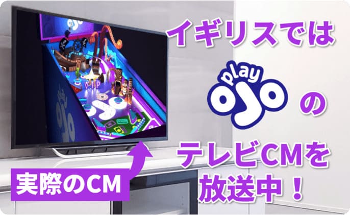 イギリスではプレイオジョのテレビCMを放映中！